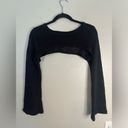 Black crochet shrug Photo 2