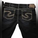 Silver Jeans  Frances 22”‎ NWOT Dark Wash Bell Bottom Size 34x35 Photo 3