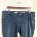 Pilcro  Women’s Jeans Denim Blue Flare Flared Stretch Cotton Blend Size 16 Photo 2