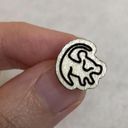 Disney Lion King Simba Wood Stud Earrings Photo 3