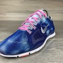 Nike Blue/Purple Womens  Free 5.0 TR Fit 4 running shoes size 8 Photo 1