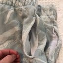 Vans  Marble Cotton Sweat Shorts Light Blue and White Size Medium Photo 6