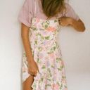 ZARA Floral Square Neck Mini Dress NWOT Size XS Sleeveless Spring Girly Photo 2