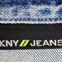 DKNY  Jean Jacket Blue 100% Cotton Trucker Denim Jacket Size M Photo 3