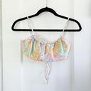 Skatie | The Saltie Blonde Oahu Tie Dye Demi Top & Pastel Melly Bottom Swimsuit Photo 4