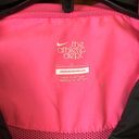 Nike  Grey & Hot Pink Zip Up Rain Jacket Coat Medium Photo 1