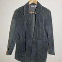 Chico's NWOT Chico’s 100% Leather Charcoal Jacket ( 1 ) Photo 0