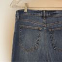 Loft Medium Rinse Skinny Denim Jeans w Frayed Edge & 5 Button Fly Size 28 Photo 10