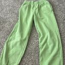 Brandy Melville Green Rosa Sweatpants Photo 4