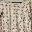 Lands'End  snowflake pajama dress nightgown‎ women’s size small Photo 1