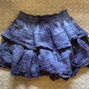 Aerie  rock and ruffle skirt l size s l tie dye blue l Photo 0