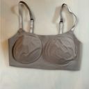 True & Co True Everybody Adjustable Strap Bralette Taupe XS Gray Photo 0