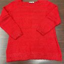 kim rogers Red Fuzzy Sweater Photo 0