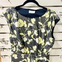 Tanya Taylor NWT  Raisa Silk Blend Floral Mini Dress Black/Yellow Women's US 6 Photo 5