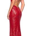 La Femme Backless Sequin Dress Photo 7