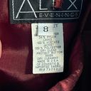 Alex Evenings COPY -  vintage red dress. Size eight. Photo 3