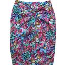 J. McLaughlin  Blakely Tropical Floral Pencil Skirt Size 6 Photo 3