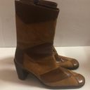 Glamour Brown Heel Boots Size 7 Photo 3