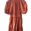 Ulla Johnson  Mica Belted Cotton A-Line Dress Aragon Size 4 Photo 3