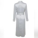 House Of CB  Coryn Light Grey Silky Duster NWT Photo 5