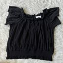 Inc international  concepts Women’s On Off shoulder tops in black size Medium Photo 1