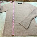 360 Cashmere Women’s Sweater Knit Long Sleeve 100% Cashmere Pink Peach Size XS Photo 7