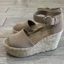 Marc Fisher  Alita Platform Wedge Espadrille Sandals New! Photo 4