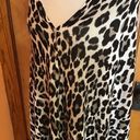 Chico's  Layla Leopard Print Poncho Cover up Photo 4