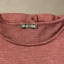 Mind Code  Women’s Maroon Pullover Sweater L‎ EUC Photo 7