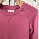 Mulberry Pact Organic Cotton Crewneck Sweatshirt Plum  M Photo 1