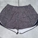 Lululemon EUC  Hottie Hot Shorts Grey 4” - Size 8 Tall Photo 0