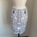 New York & Co. Pencil Skirt Women's Size 6 White Lace Photo 2