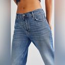 We The Free NWT FREE PEOPLE Maggie Mid Rise Straight Jeans Size 25 Photo 85