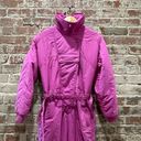 One Piece Rare Vintage Europa  Snowsuit Ski Suit for Women in Pink Size 10 Photo 2