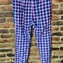 Krass&co Embassy Clothing  Pink Blue Plaid Sleepwear Pajama Pants Women's Size Large Photo 2