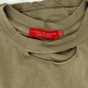 n:philanthropy  Distressed Pocket Tank Olive Green S Photo 4