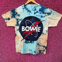 David Bowie Logo Starman Tie dye Tshirt size Medium Photo 0