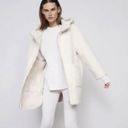 ZARA NEW  Ecru White Oversized Fleece Coat Jacket Photo 4