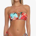 Relleciga Women’s Multiway Scrunched Cup Bandeau Bikini Top Photo 2