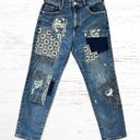 Pilcro  Women's Size 26 Anthropologie The Borrowed Boyfriend Blue Jeans Patchwork Photo 0