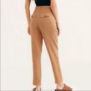 We The Free Faded Love Sandstorm Tan Linen Blend High-Rise Ankle Pants Photo 3