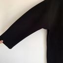 Everlane NEW  Scuba Long Sleeve Mini Dress in Black Photo 3