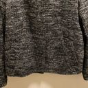 J.Jill  Grey Wool Blend Marled Blazer Jacket Size L Photo 6