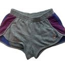 Aviator Nation Gray & Purple Sweat Shorts Photo 0