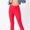 superdown NWT  Maisie Zip Back Skinny Pants Red Size SMALL Photo 11