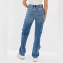 American Eagle NWT  Low Rise Baggy Jean  Comfort Stretch Size 10 Regular  Blue Photo 1