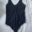 Aerie Black  Bodysuit Photo 0