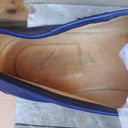 Vintage Blue  Silver Loafers Photo 8