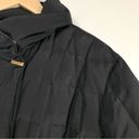 Liz Claiborne  Black Puffer Adjustable Waist Jacket Photo 5