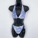 Naked Wardrobe  Swim Blue Smoke String Bikini Swimsuit NEW Sz XL Style NW-W0732 Photo 8